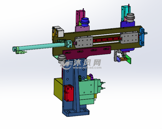 笔形气缸搬运机构