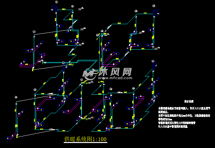 老小区暖气管道图图片