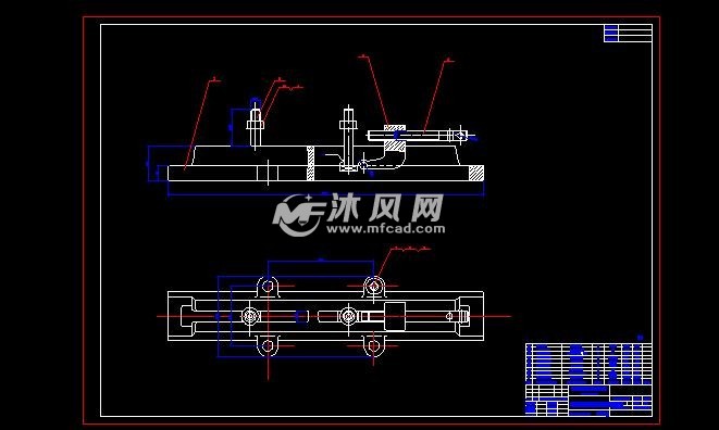 机床电动滑行路轨安装结构