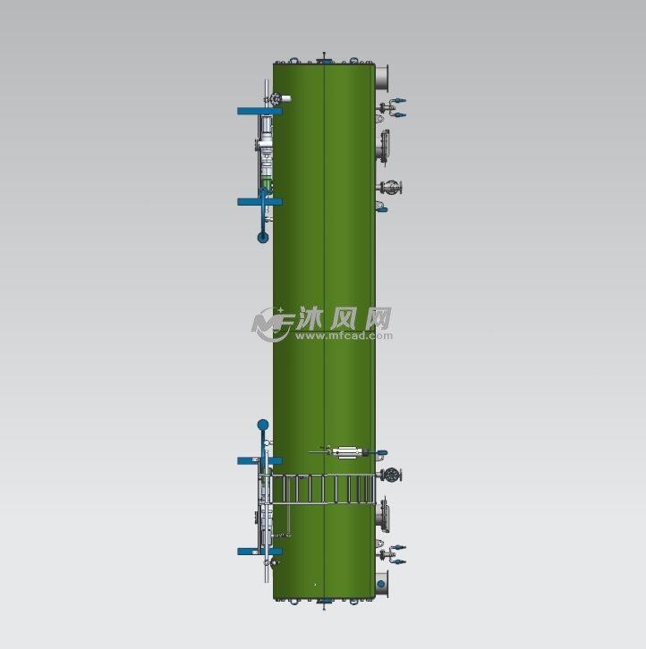 加油站儲油罐設計 - 儲存壓力容器圖紙 - 沐風網