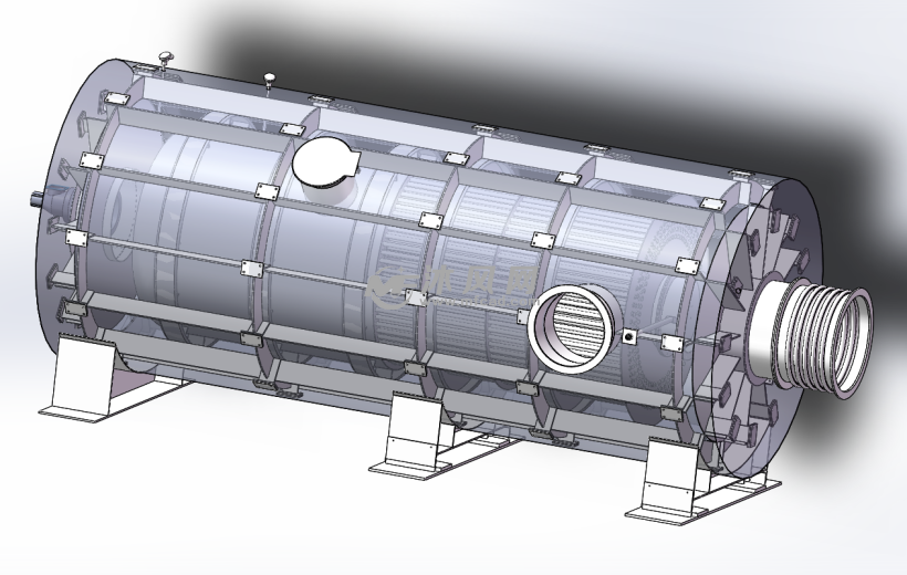 直燃式废气焚烧炉图