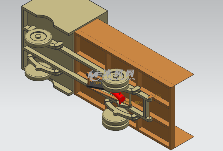自卸翻斗车仿真