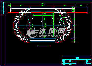 小学200米田径场及运动设施方案设计图纸