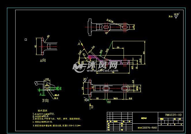 电器柜自锁回弹门轴铰节装置 - 小五金模型图纸 - 沐风网