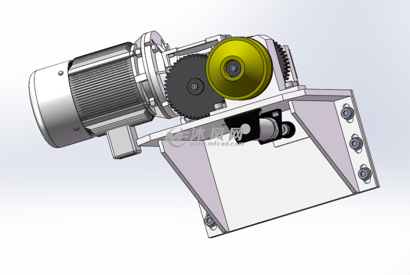 生产线自动顶紧旋转装置