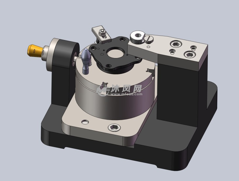 卧式分度钻孔夹具