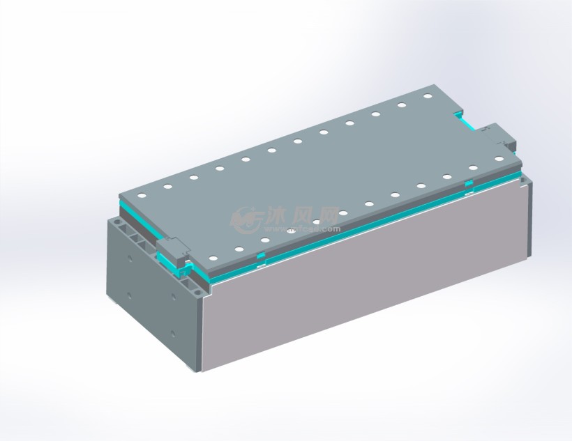三元vda模组结构,内部结构件可以直接生产试做,此为量产品模组.