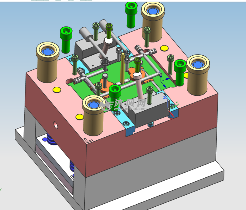 手机支架注塑模具设计