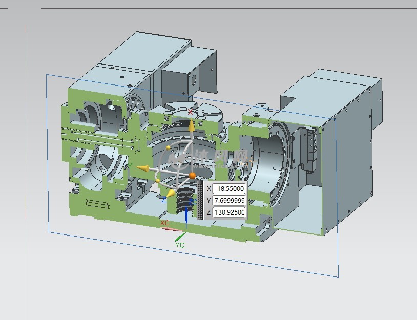 滚齿凸轮五轴200小转台 - 机床附件图纸 - 沐风网