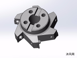 端面铣刀solidworks图纸