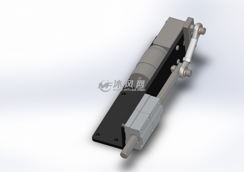 直流减速电机往复直线运动机构