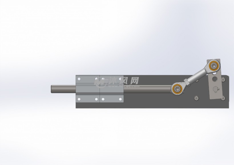 直流減速電機往復直線運動機構