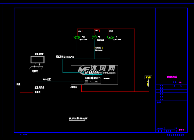 售樓部裝修電氣施工圖