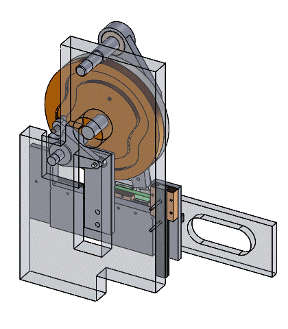 双凸轮往复机构模型