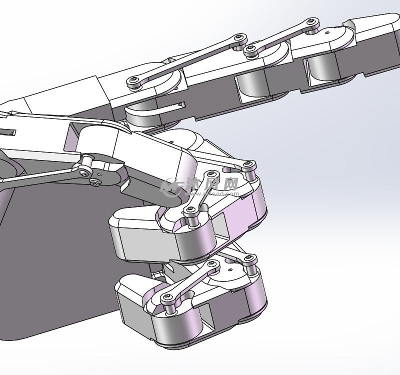 机械义肢模型sw
