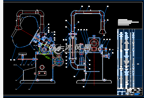 btj400型糖衣机 - 医疗设备图纸 - 沐风网