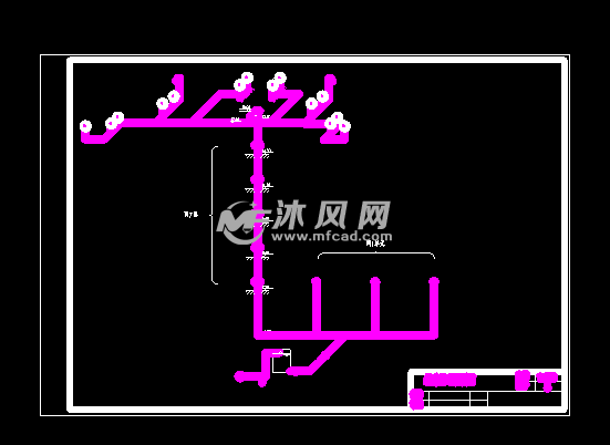 管道轴测图方向图片