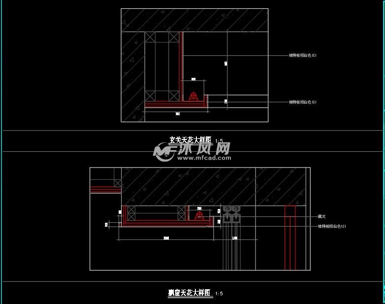 飄窗天花大樣圖