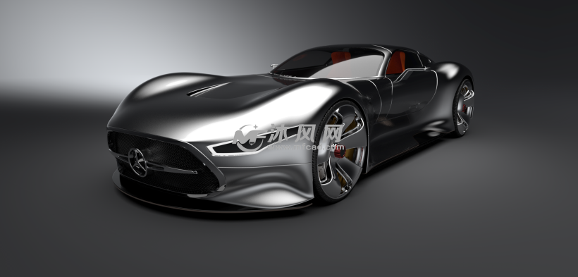 奔驰远景gt汽车正视图