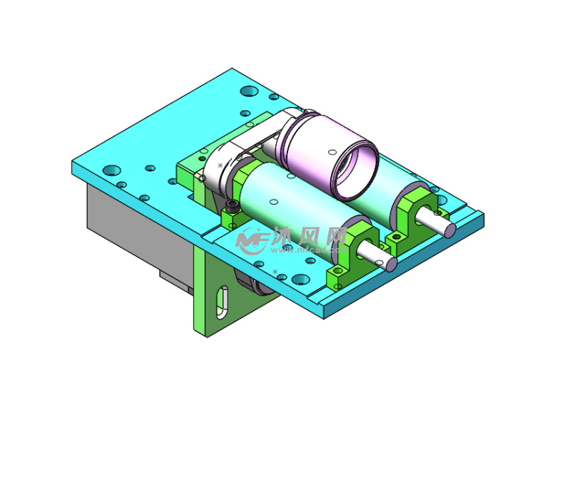 圆柱类产品稳定旋转平台