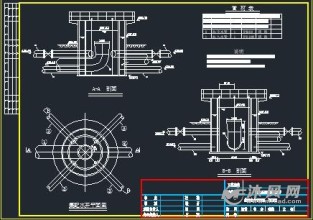 集配水井及溢流井图纸