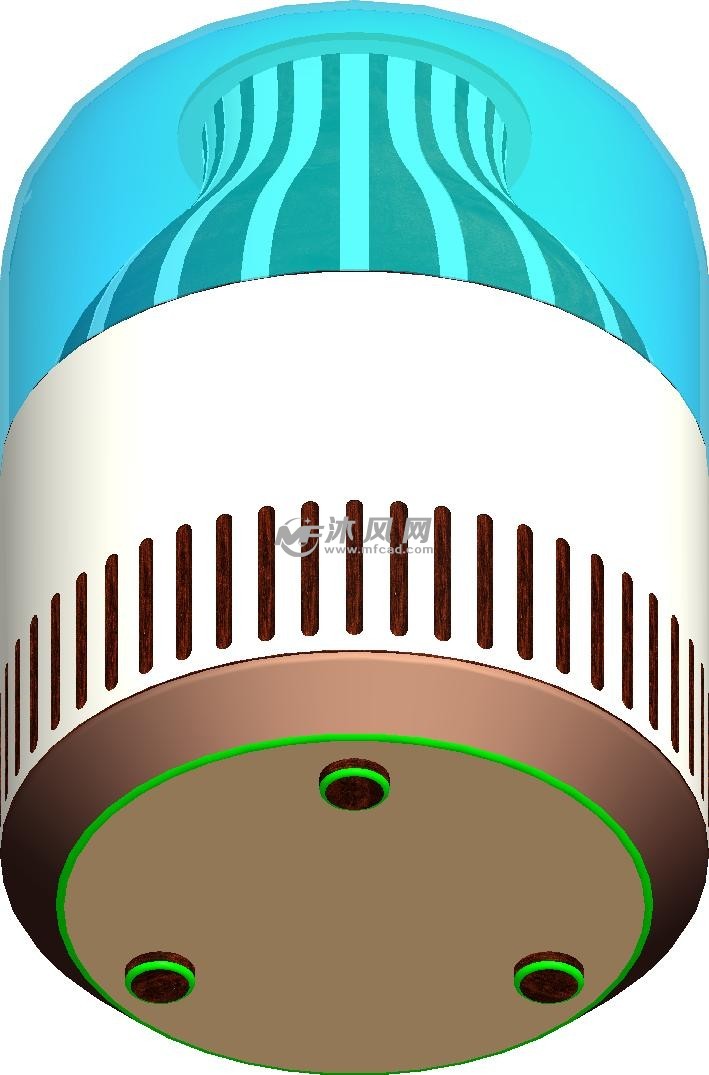 蓝牙音箱底视图