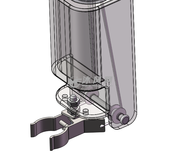 可拆卸长柄结构夹子