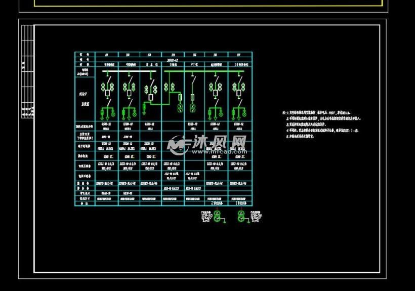 模具公司廠房電氣圖