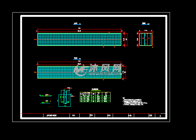 盖梁钢筋布置图
