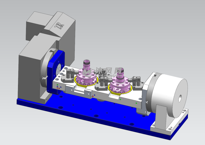 加工中心夹具sw