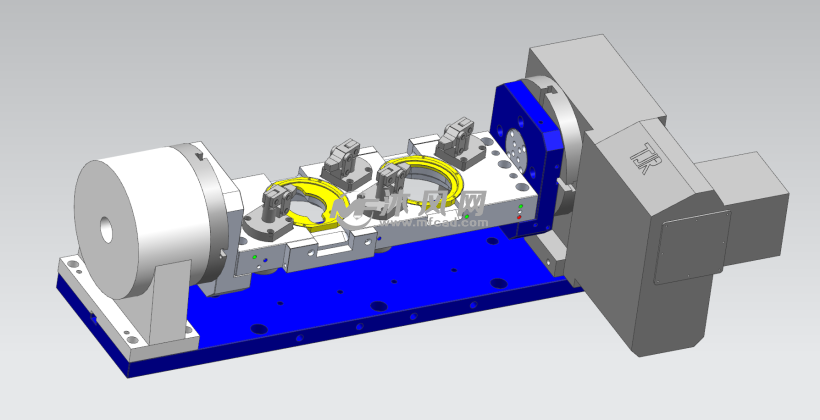 加工中心夹具sw