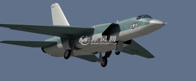 美国a5攻击机三维模型cad