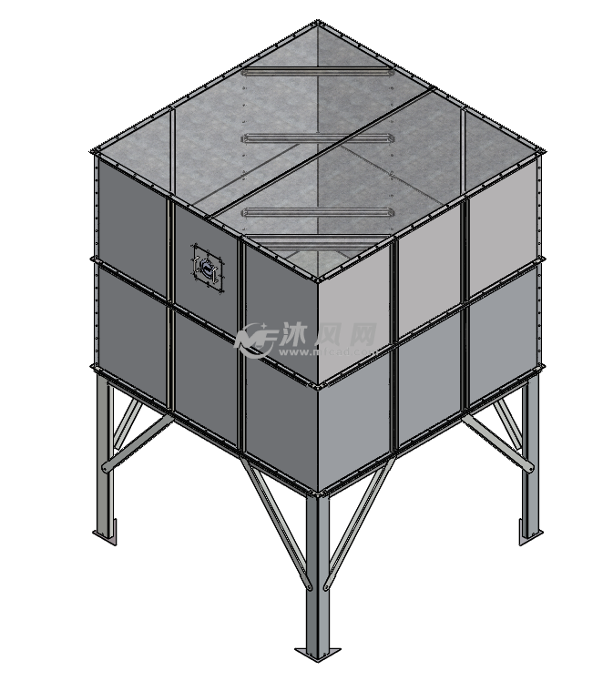 用于储存饲料,内部可视设计.