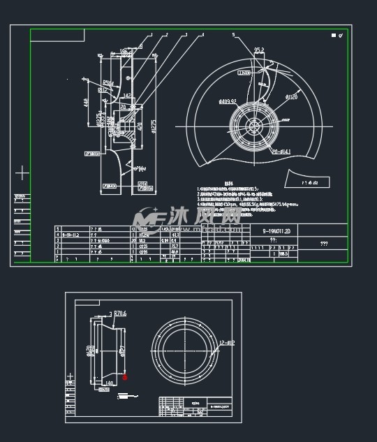 2d风机设计图 - 排风设备图纸 - 沐风网