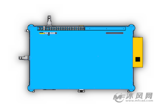 自动焊接机上视图