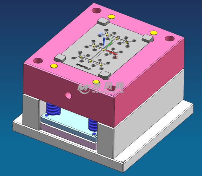 卡套产品模具图
