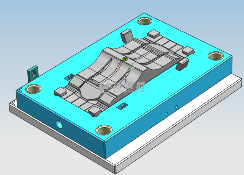 鼻镜产品模具图