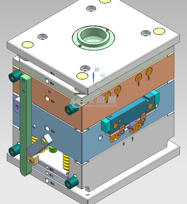 监控摄像头模具 - 模具图纸 - 沐风网