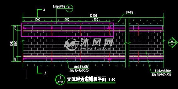 無障礙通道平面圖