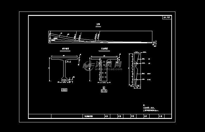 预应力钢筋布置图