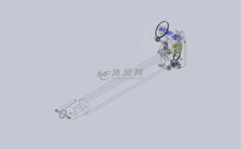 sw无碳小车 机械设备图纸 沐风网