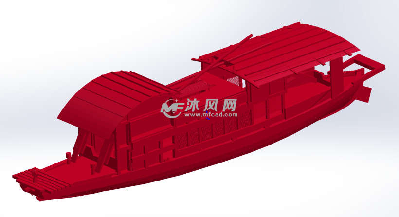 南湖红船设计图 - 玩具公仔图纸 - 沐风网