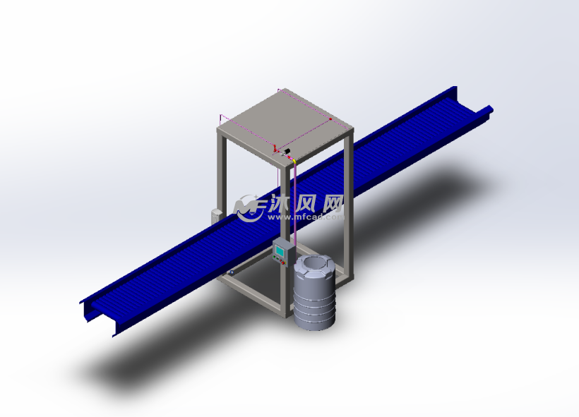 带消毒装置传送带step