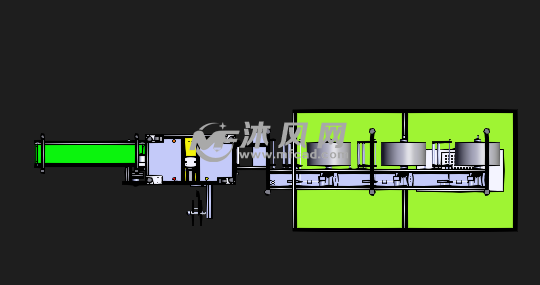 口罩半自动口罩机 - 输送和提升设备图纸 - 沐风网