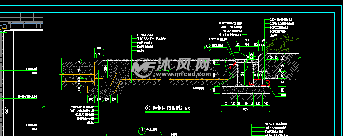 门球场施工图详图老年活动场地休闲运动- 道路地面铺装施工图图纸