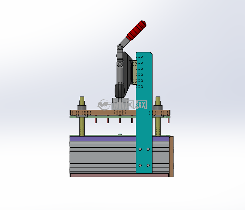 smt顶针顶出治具工装