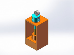 箱体孔同轴度检具sw
