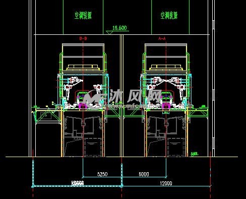 汽车涂装工艺设备平面图