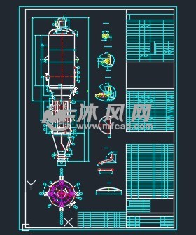 三效蒸發器總圖