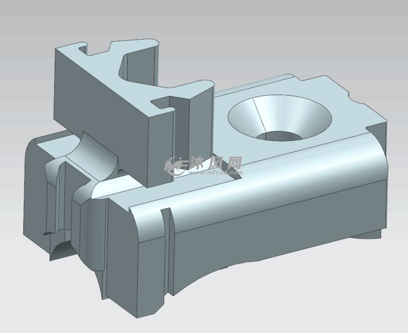 插座接头两滑块注塑模具设计